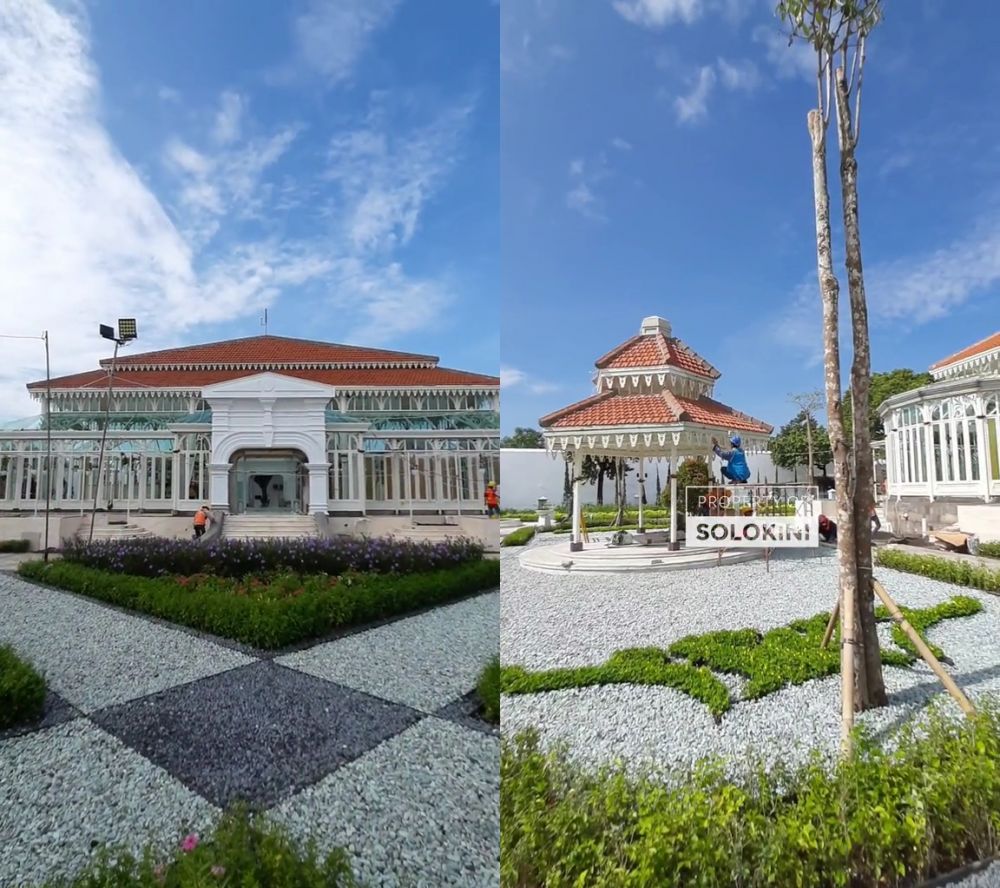 11 Potret wajah baru Mangkunegaran venue resepsi nikah Kaesang-Erina, ada taman estetik bergaya Eropa