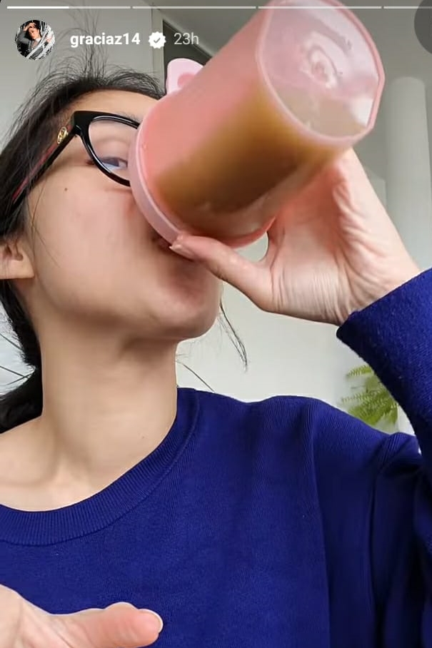 9 Pola makan Gracia Indri, dukung tubuh selalu fit saat menyusui dan ASI lancar