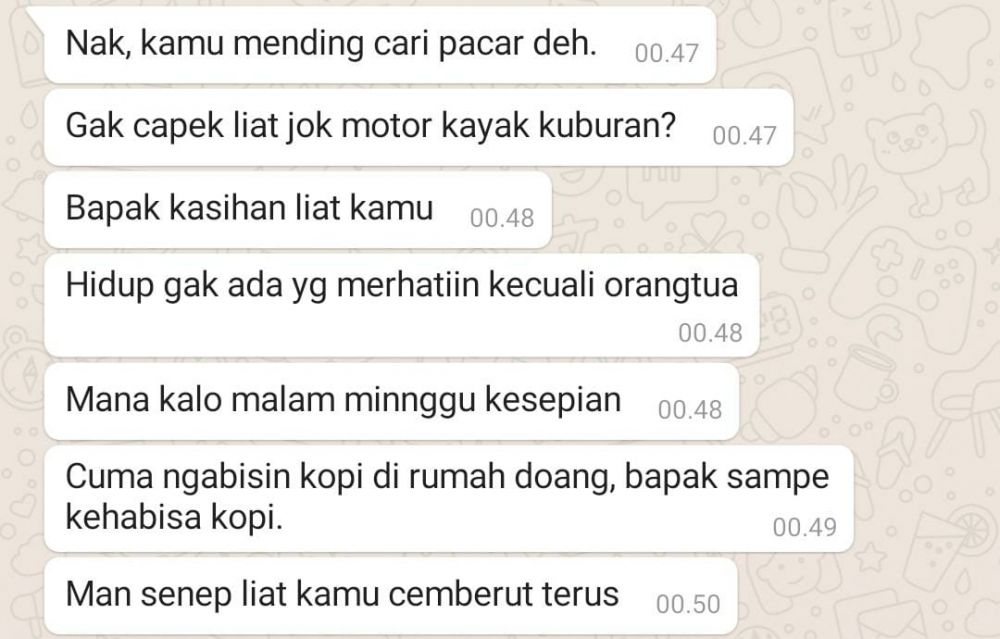 ketika bapak dan anak sudah bestie banget © berbagai sumber ketika bapak dan anak sudah bestie banget © berbagai sumber