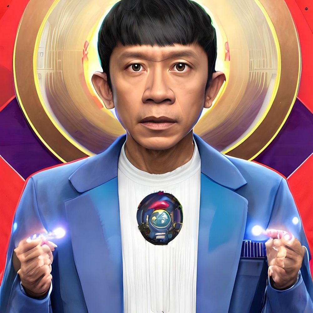 11 Potret aktor Tanah Air ikuti tren AI Avatar, Denny Sumargo cosplay jadi cewek