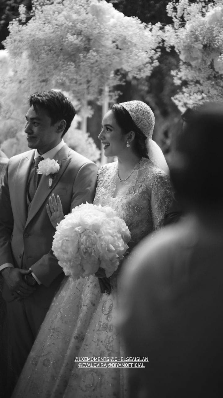 pesona chelsea islan di pernikahan © instagram