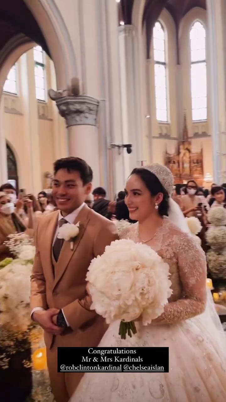 pesona chelsea islan di pernikahan © instagram