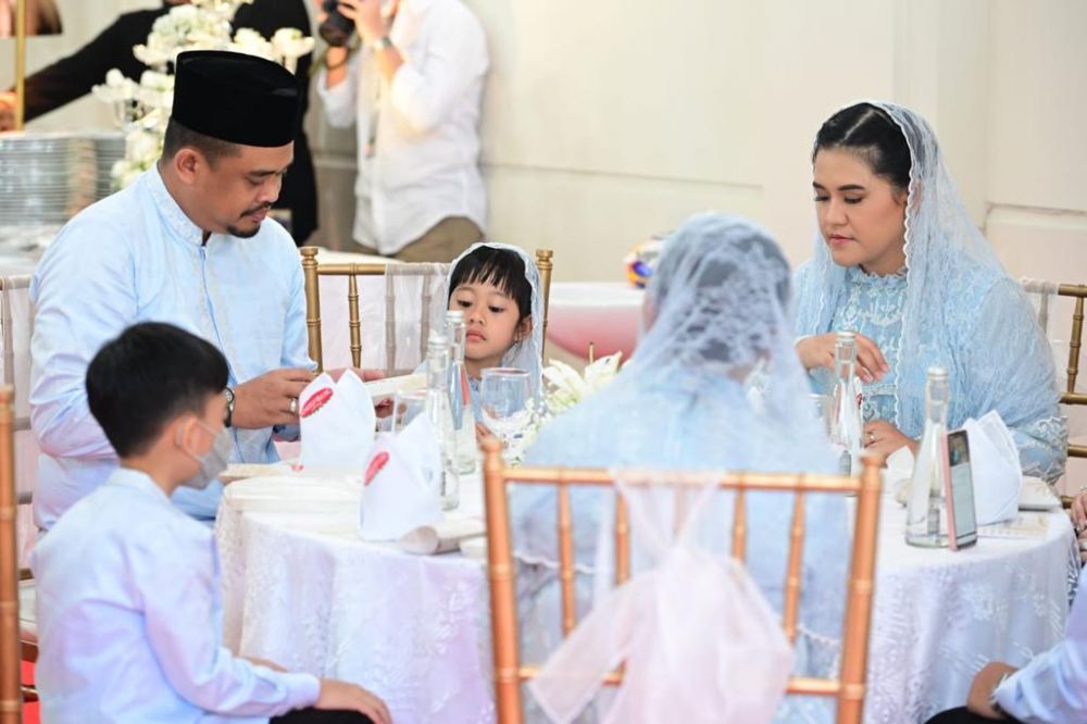 7 Momen pengajian jelang pernikahan Kaesang Pangarep, tanpa dihadiri Presiden Jokowi