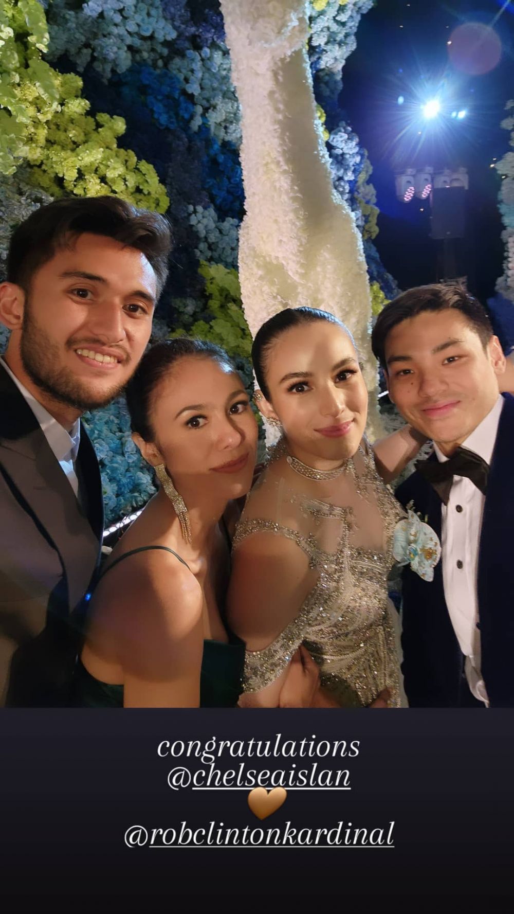 Resepsi chelsea islan © Instagram