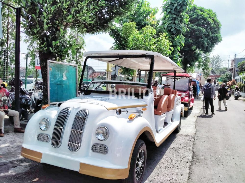 mobil listrik pernikahan Erina Gudono © 2022 brilio.net mobil listrik pernikahan Erina Gudono © 2022 brilio.net