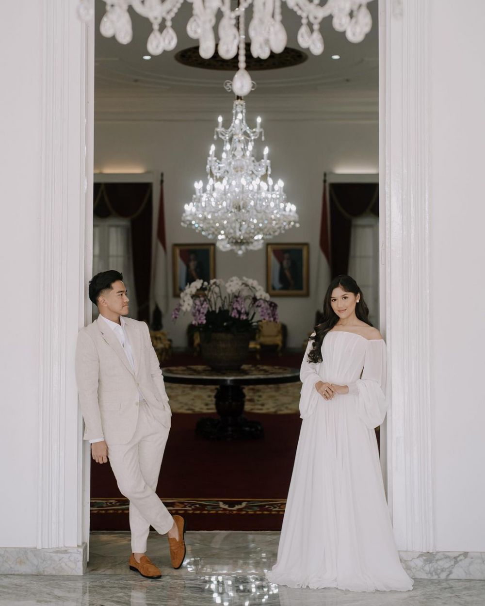 Fakta pengamanan Kaesang-Erina © 2022 Instagram 