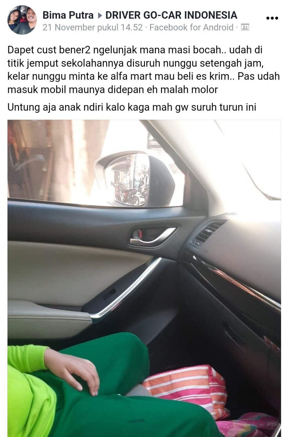 keluh kesah driver ojek online © berbagai sumber keluh kesah driver ojek online © berbagai sumber