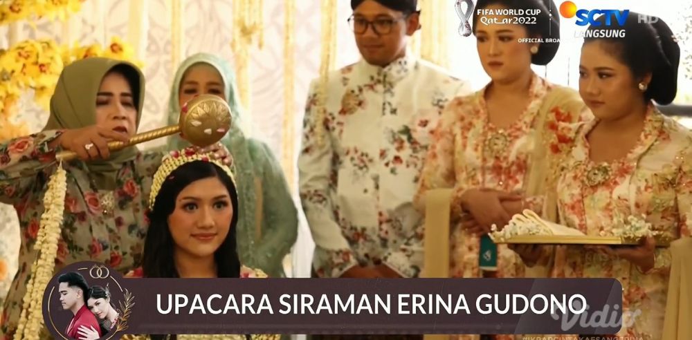 potret pesohor di siraman Erina © berbagai sumber