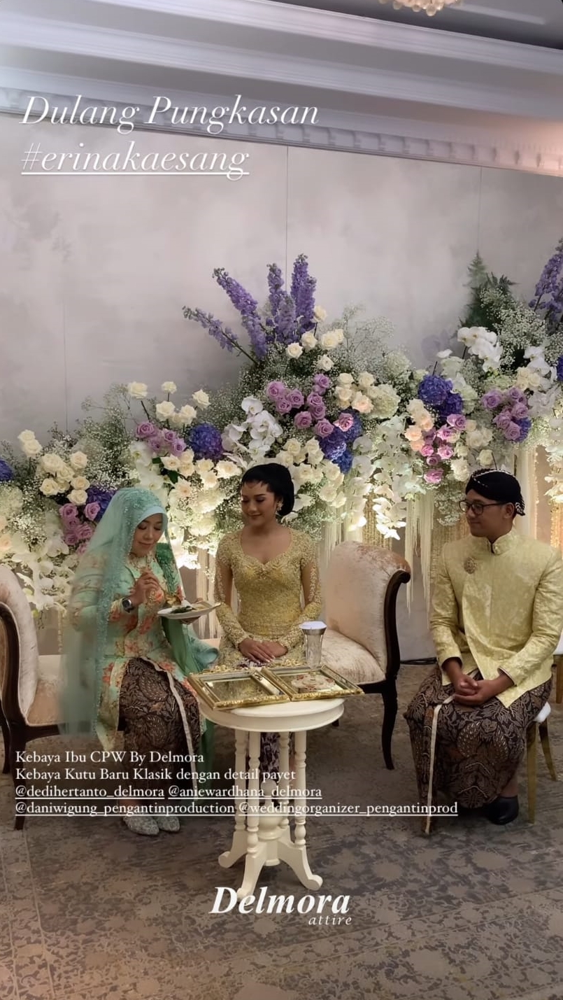 midodareni Kaesang dan Erina Gudono © berbagai sumber