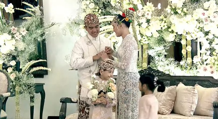 Akad nikah kaesang dan erina © 2022 brilio.net