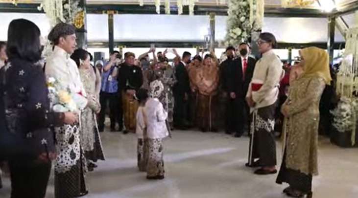 Akad nikah kaesang dan erina © 2022 brilio.net