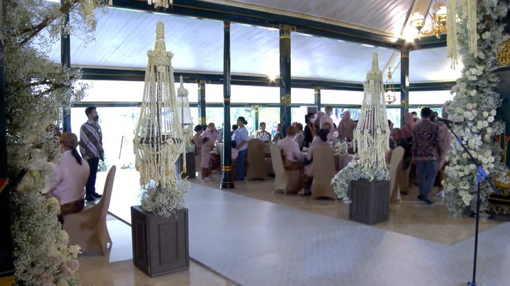 detail dekorasi akad nikah Kaesang © 2022 brilio.net detail dekorasi akad nikah Kaesang © 2022 brilio.net