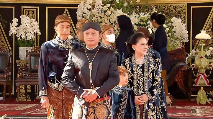 momen ngunduh mantu kaesang-erina © YouTube