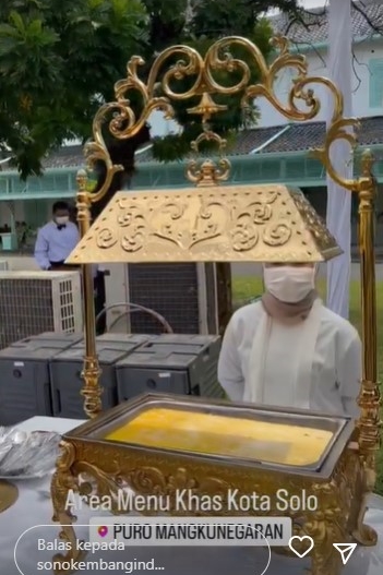 13 Hidangan di rangkaian acara pernikahan Kaesang-Erina Gudono, tradisional sampai modern