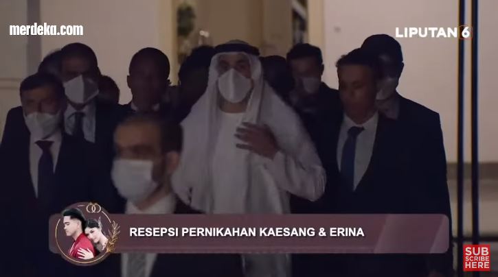 momen resepsi kedua kaesang-erina © berbagai sumber