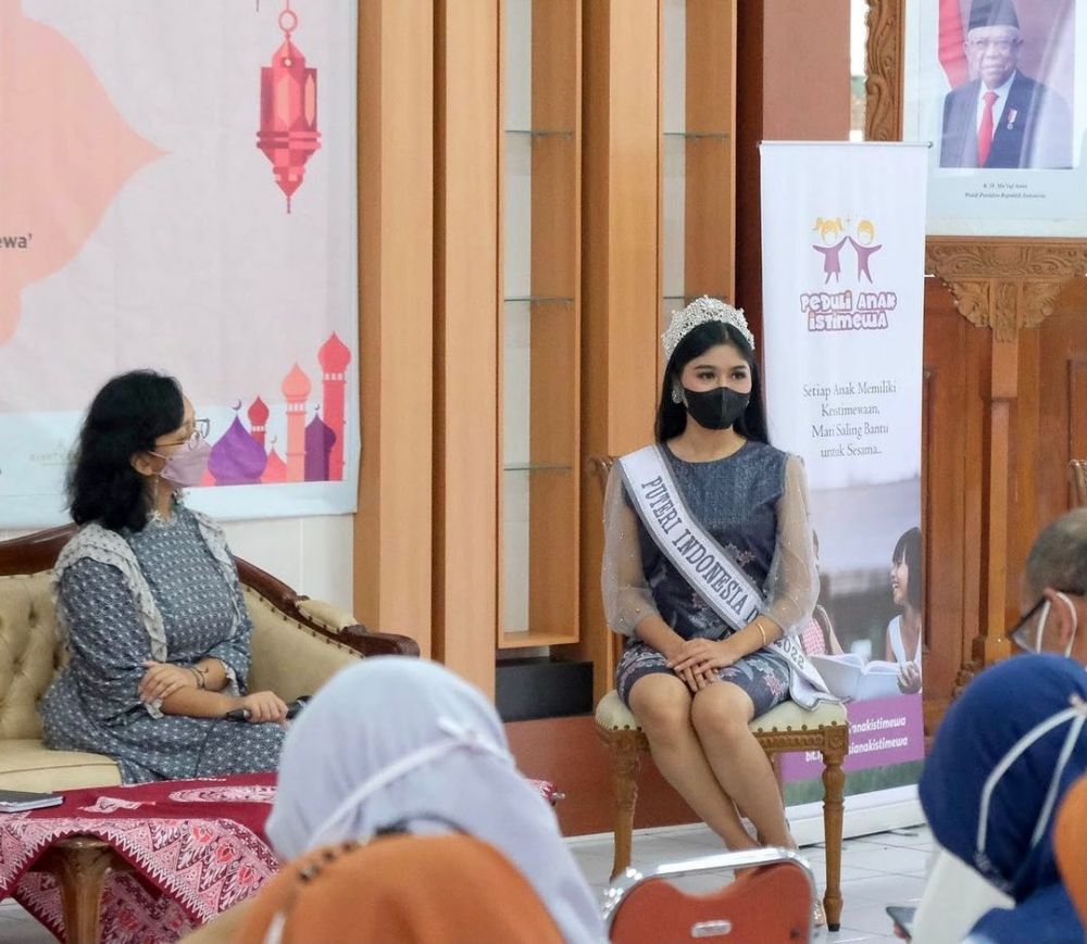 11 Pesona Erina Gudono saat jadi finalis Puteri Indonesia 2022
