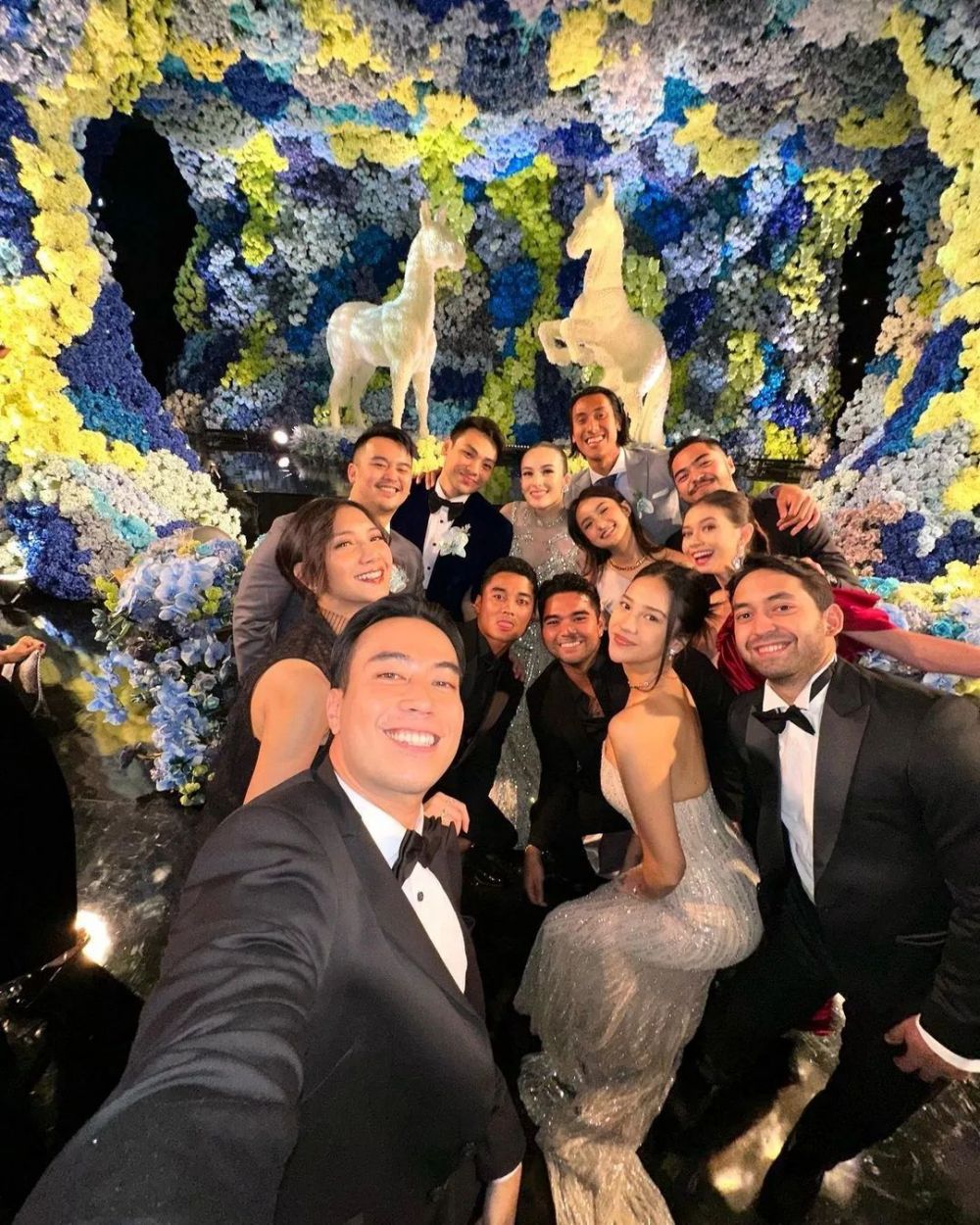 anya geraldine di nikahan chelsea © Instagram