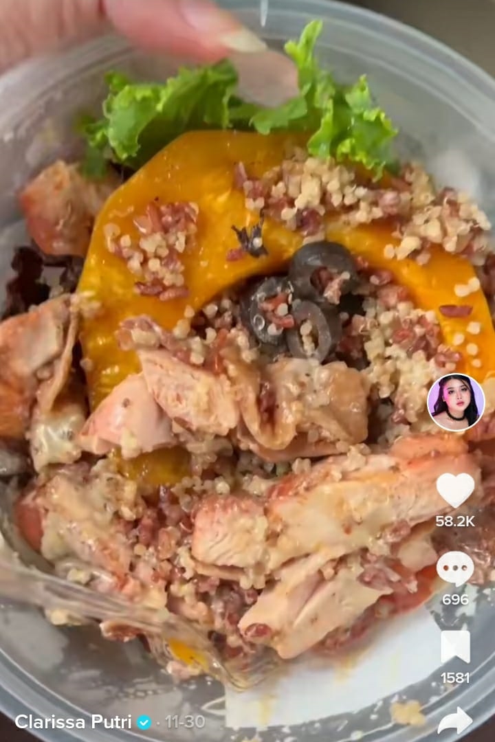 10 Menu diet Clarissa Putri, bikin tubuh lebih sehat dan berat badan turun 50 kg