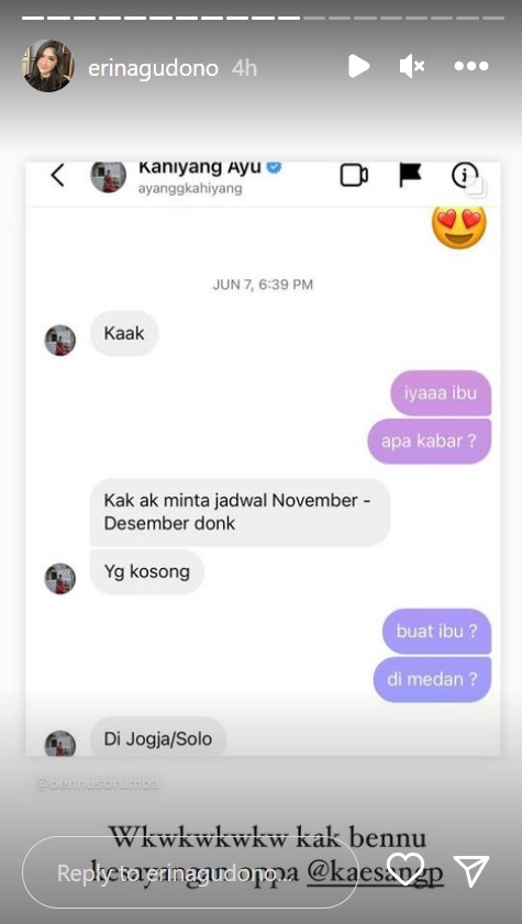 Cerita MUA yang merias Erina Gudono © 2022 berbagai sumber