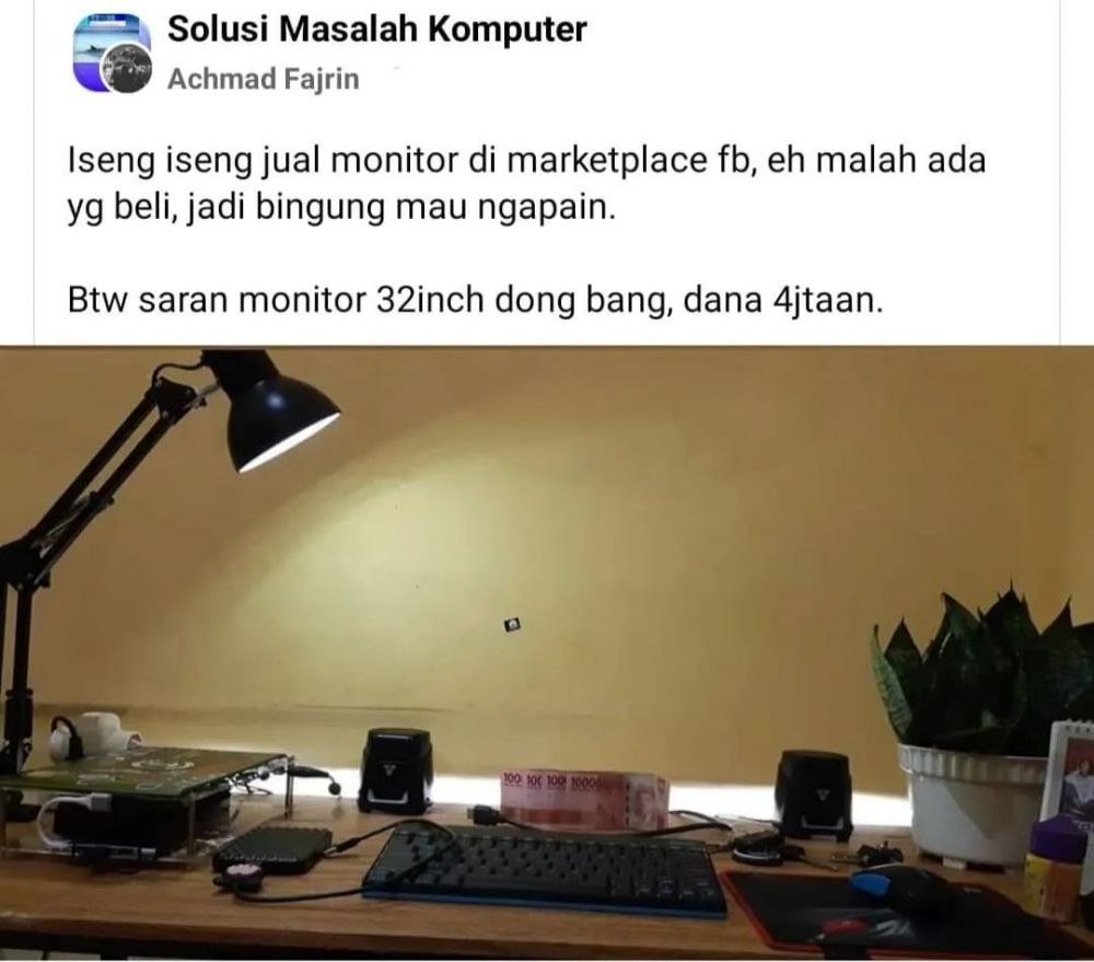 curhatan orang di fb malah nyeleneh © berbagai sumber