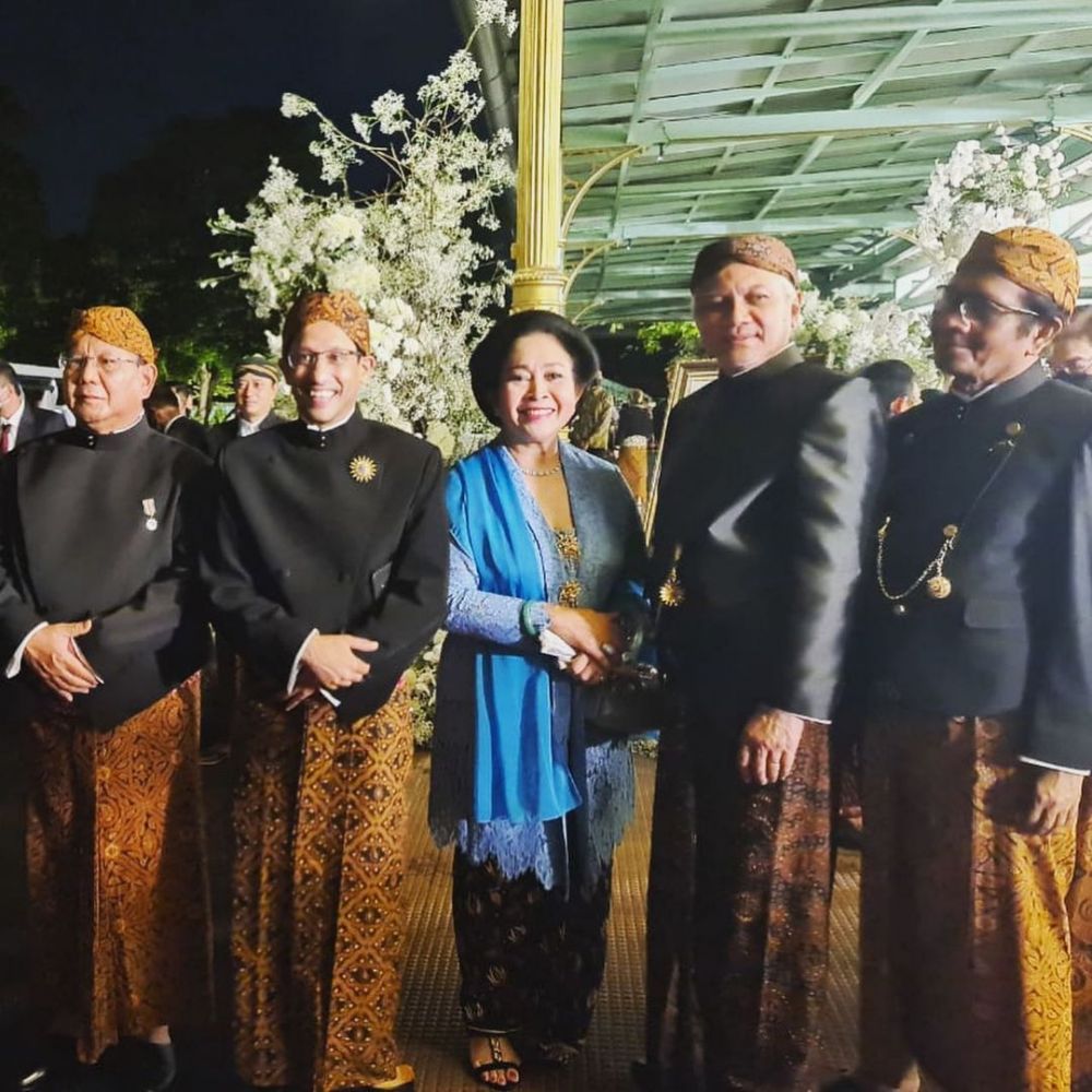 titiek soeharto di ngunduh mantu kaesang © instagram