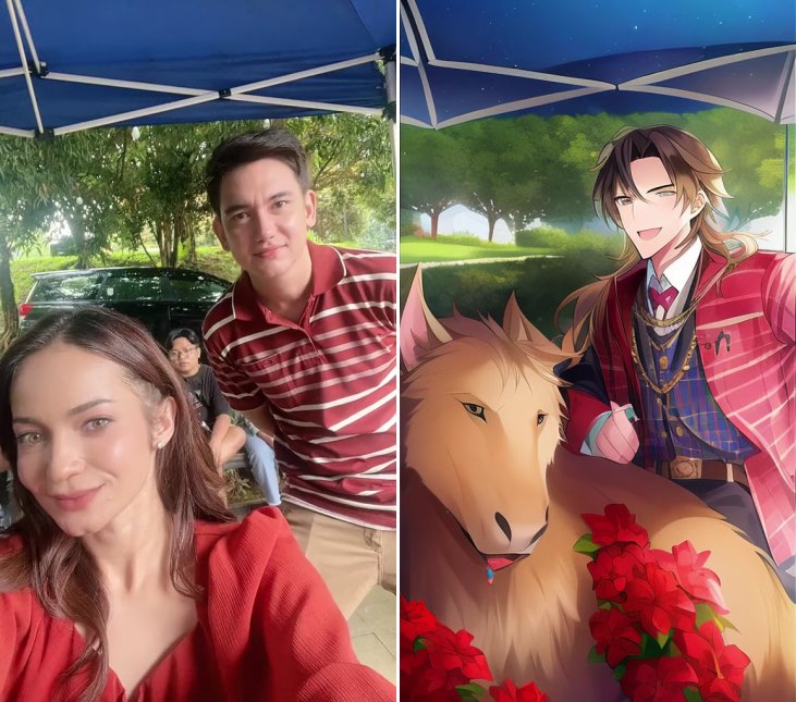 filter AI Manga nggak sesuai ekspektasi © TikTok