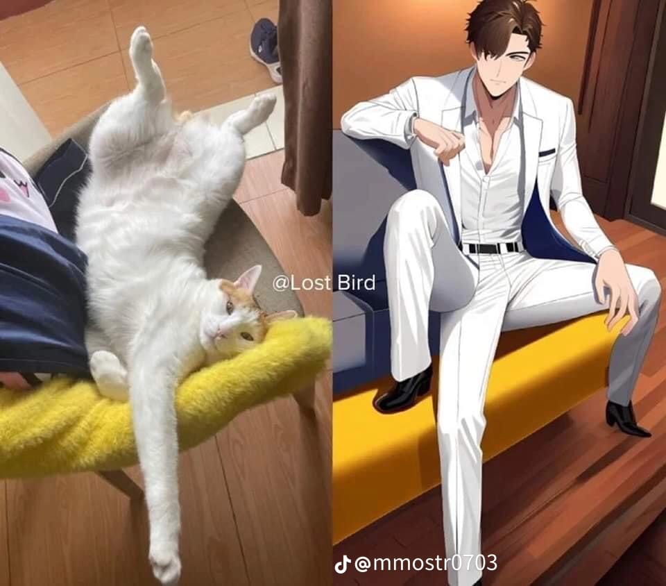 filter AI Manga nggak sesuai ekspektasi © TikTok