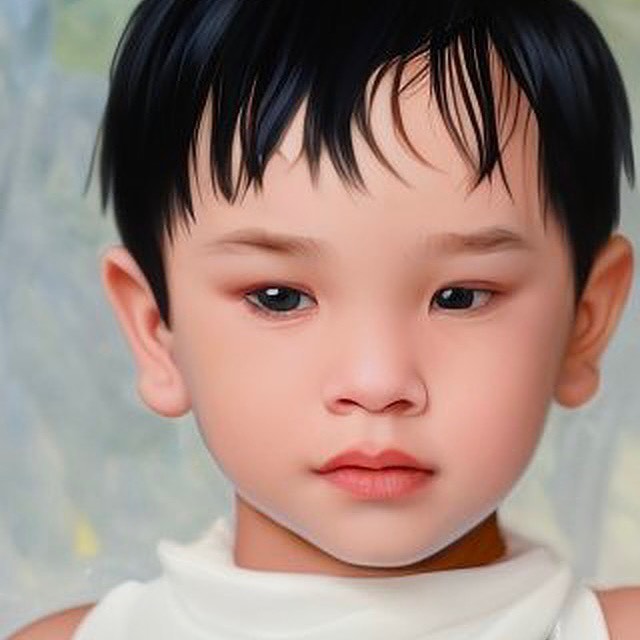 potret AI Avatar anak seleb © berbagai sumber