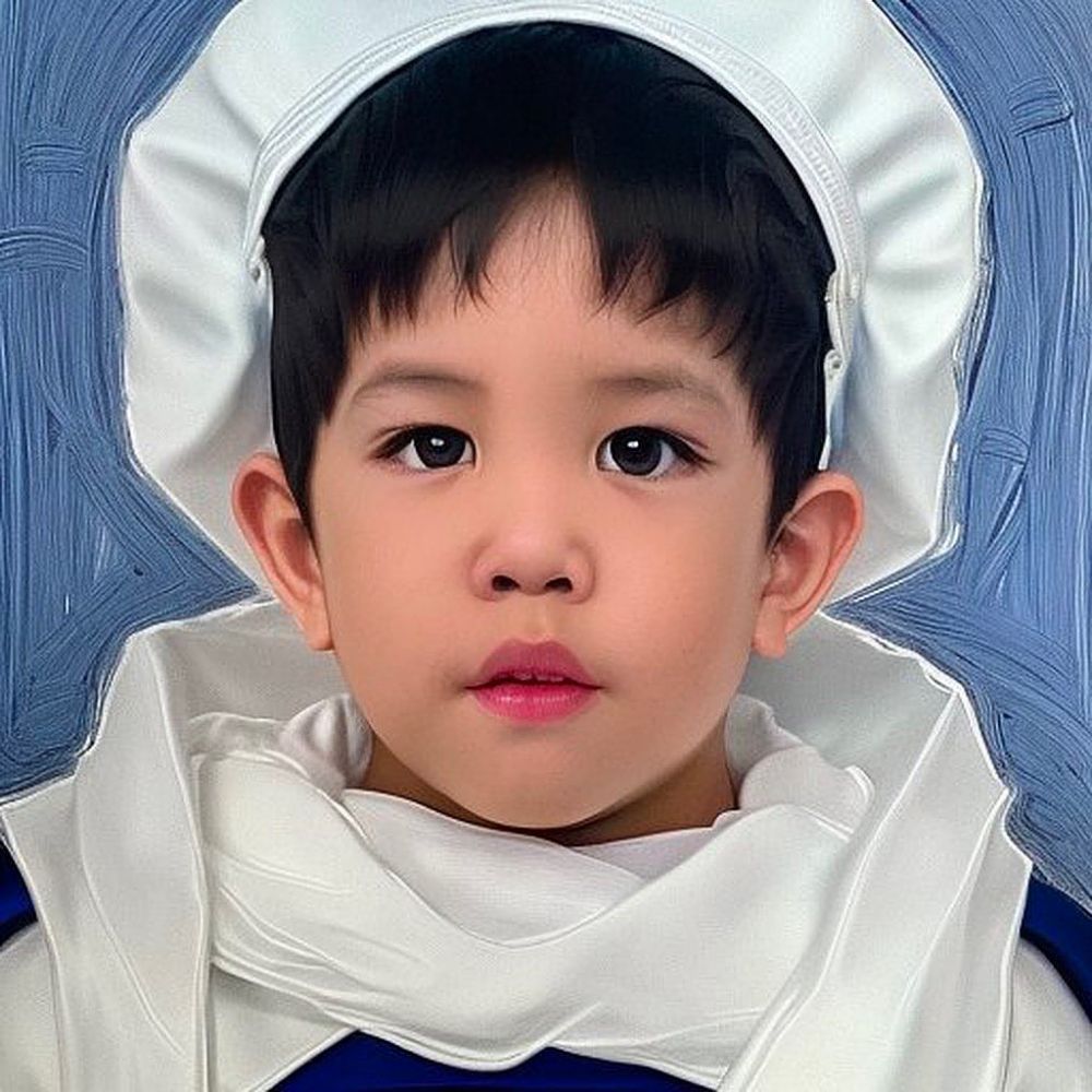 potret AI Avatar anak seleb © berbagai sumber