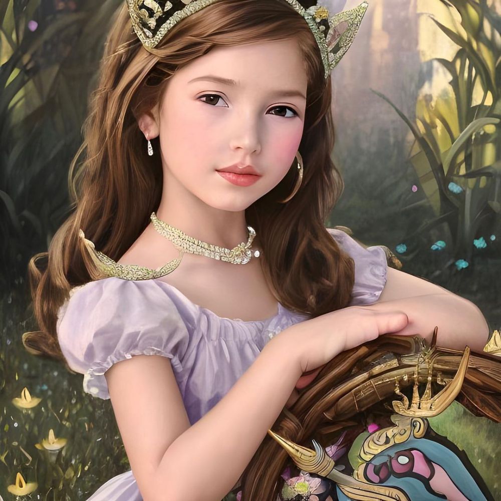 potret AI Avatar anak seleb © berbagai sumber