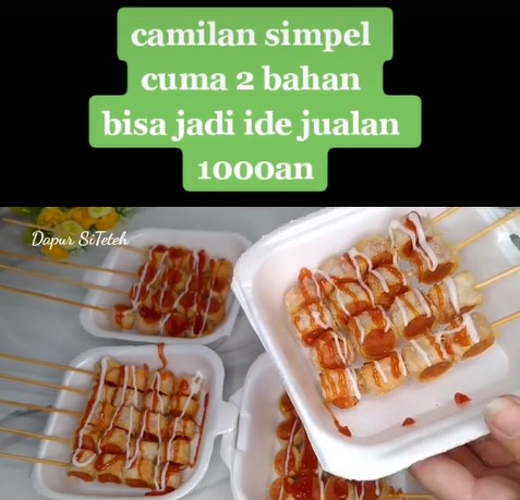 Cara bikin sosis pangsit bisa dijual Rp 1 ribu tapi untung berlipat, cuma pakai 2 bahan