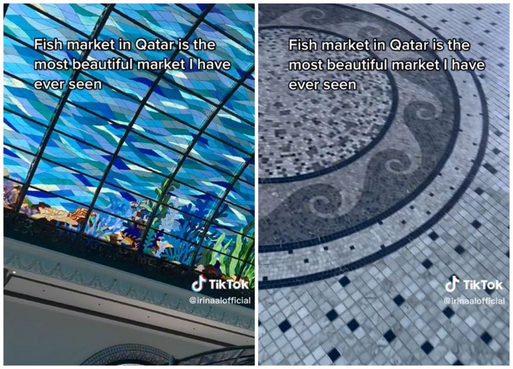pasar ikan mewah di Qatar vibes bak hotel bintang 5 © berbagai sumber