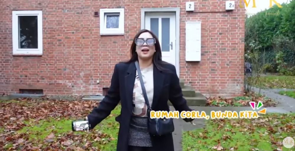 penampakan rumah bunda Corla di Jerman © 2022 You Tube 