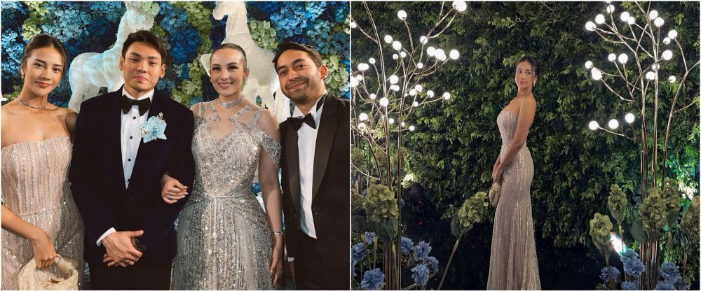 gaun seleb tuai kritik saat kondangan © instagram