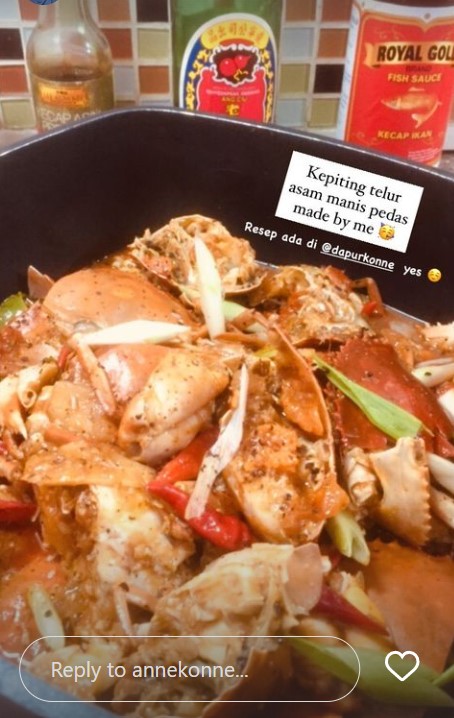 10 Kreasi lauk buatan Anne Kurniasih istri Teddy Syach, enak dan serba simpel