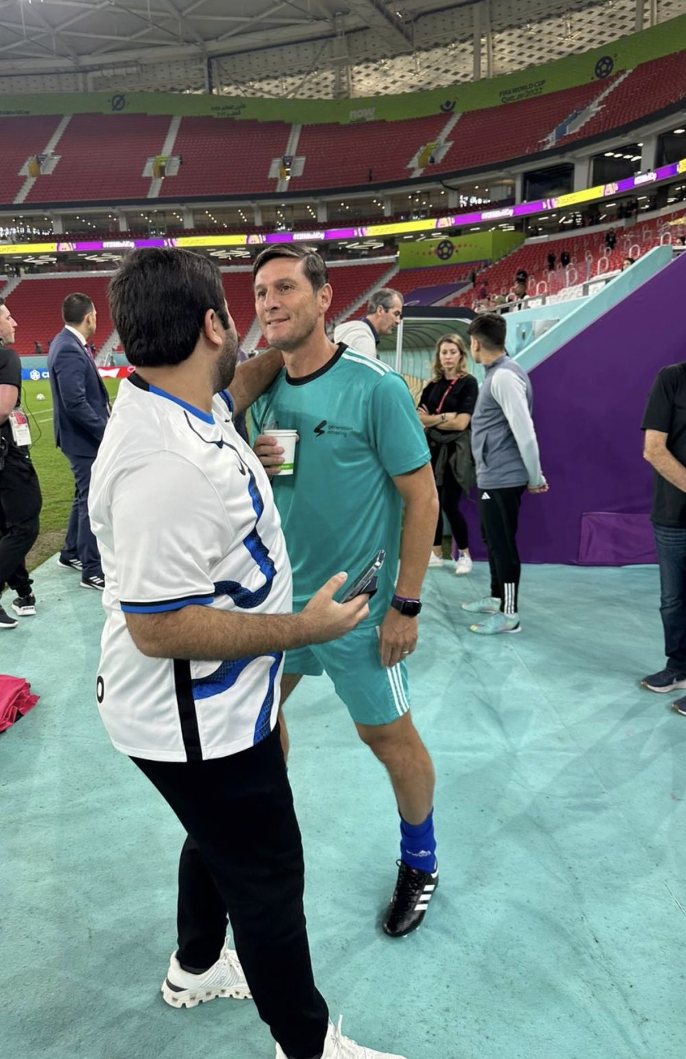 Momen para legenda Piala Dunia main bola di Qatar, ada yang kenal siapa saja?
