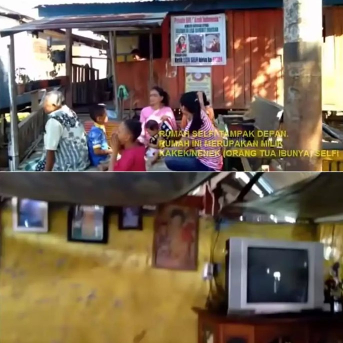 rumah dinding kayu jebolan dangdut © berbagai sumber