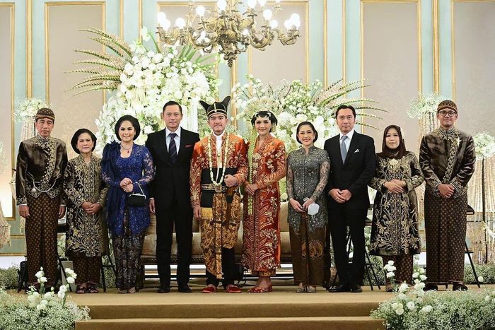 Annisa Pohan saat hadiri nikahan seleb © Instagram