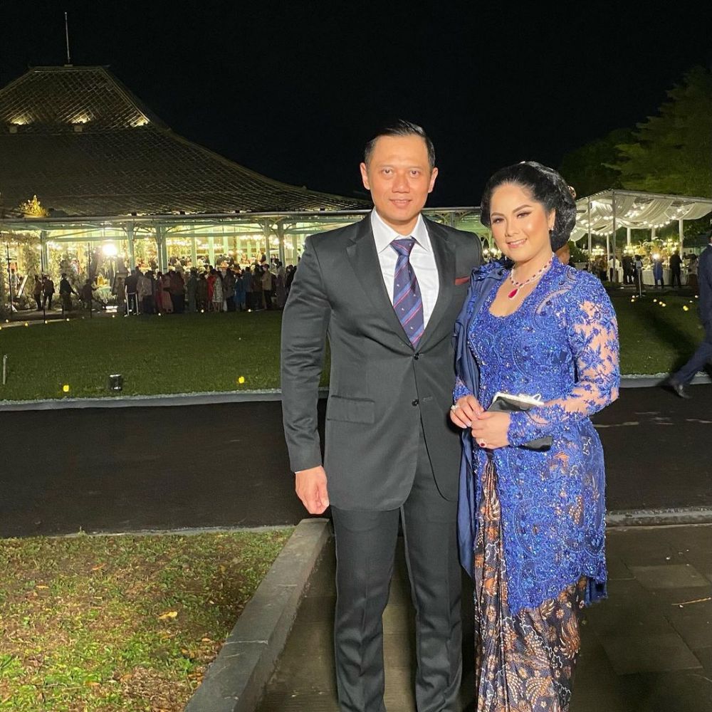 Annisa Pohan saat hadiri nikahan seleb © Instagram