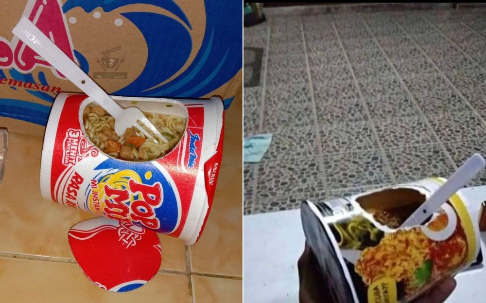 cara praktis makan mi instan © berbagai sumber