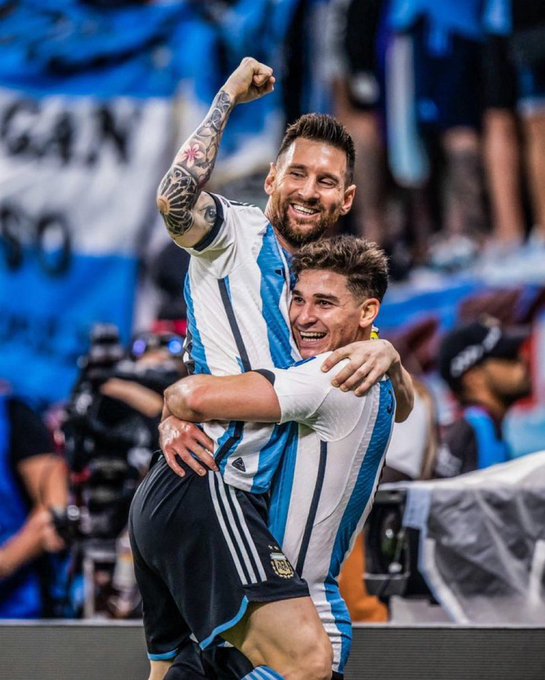 Pemain ini ngaku sejak umur 10 tahun ngefans berat ke Messi, kini cetak gol buah umpan sang idola