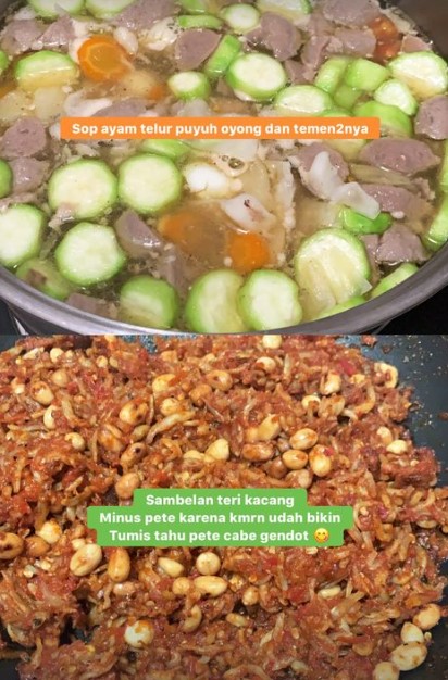 10 Kreasi masakan berkuah Mawar AFI, enak dan cocok disantap saat cuaca dingin