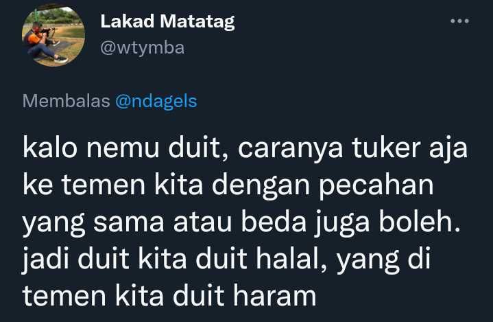 momen orang nemu duit © berbagai sumber