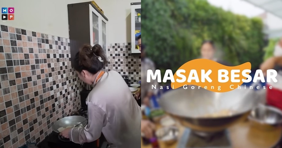 Sama-sama simpel khas rumahan, 8 beda cara masak nasi goreng Nagita Slavina dan Ayu Ting Ting