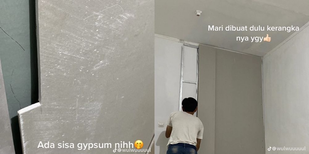 makeover ruang televisi © TikTok