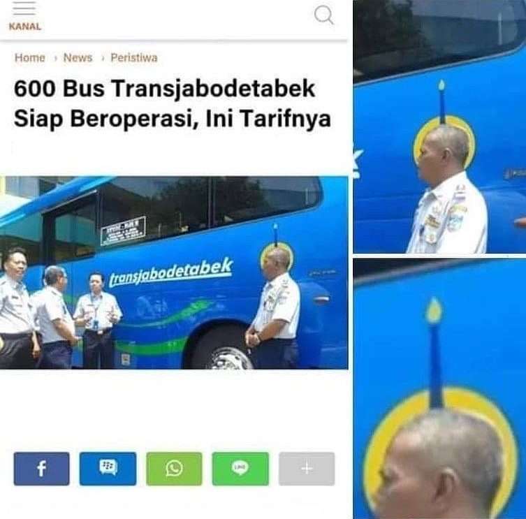 momen pas orang dan mobil © berbagai sumber