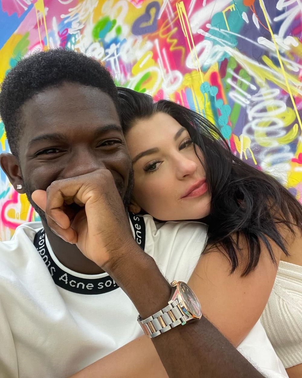 potret mesra phoebe gates dan kekasih © instagram