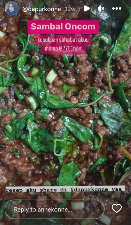 10 Masakan sayur Anne Kurniasih istri Teddy Syach, enak dan praktis