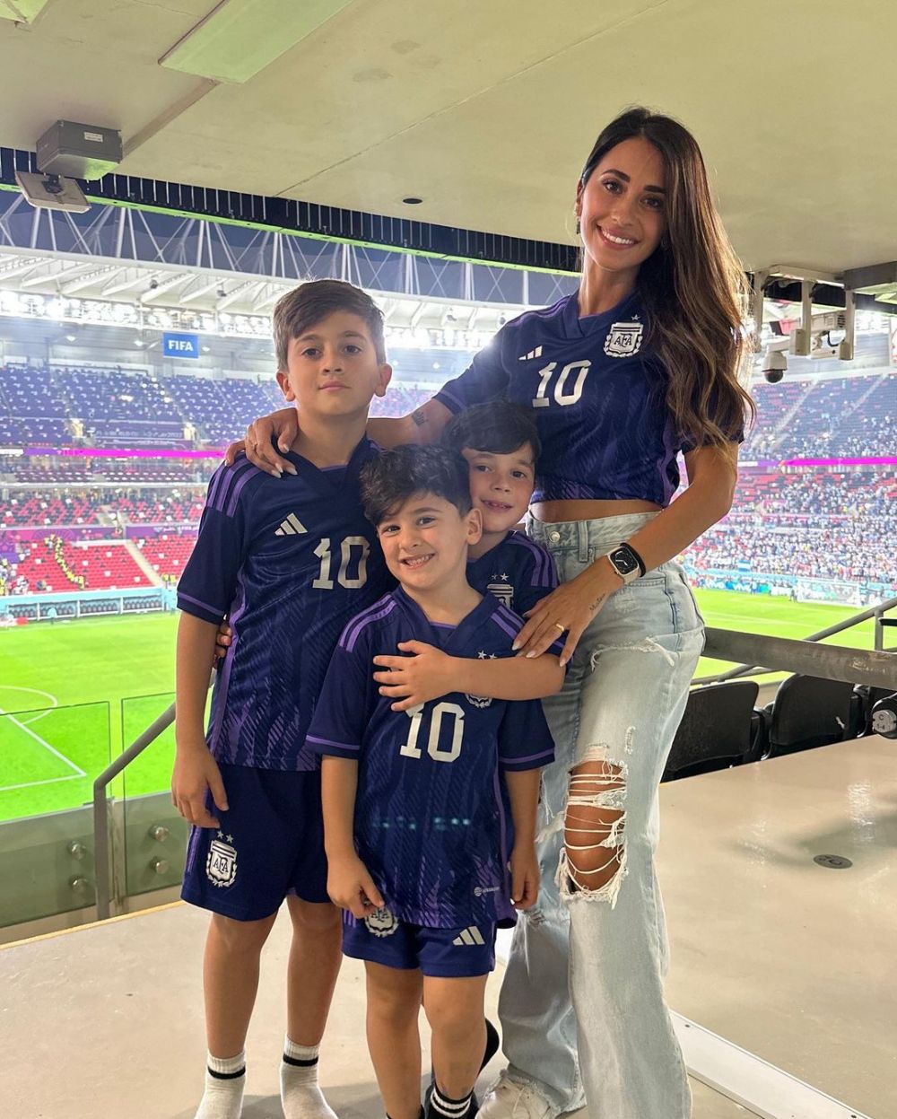 Pesona 10 WAGs Argentina dan Prancis, siap ramaikan final Piala Dunia Qatar 2022