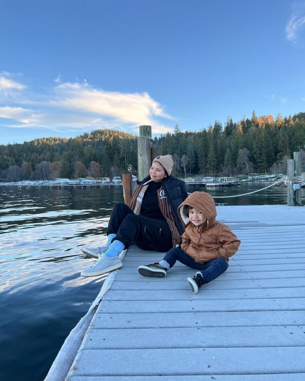 potret Greysia Polii liburan bareng cucu di AS © berbagai sumber